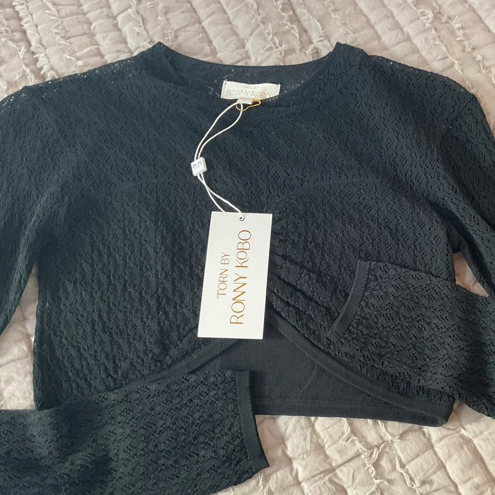 Torn by Ronny Kobo BEVERLY TOP, Small, NEW